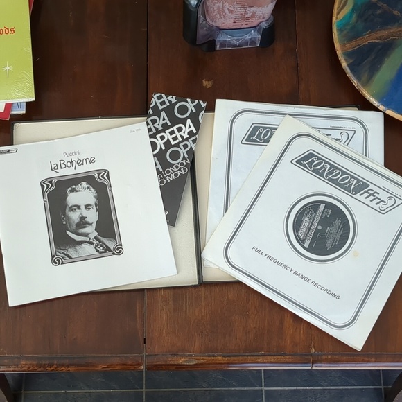 Puccini La Bohème Vinyl Record Set - Picture 2 of 7